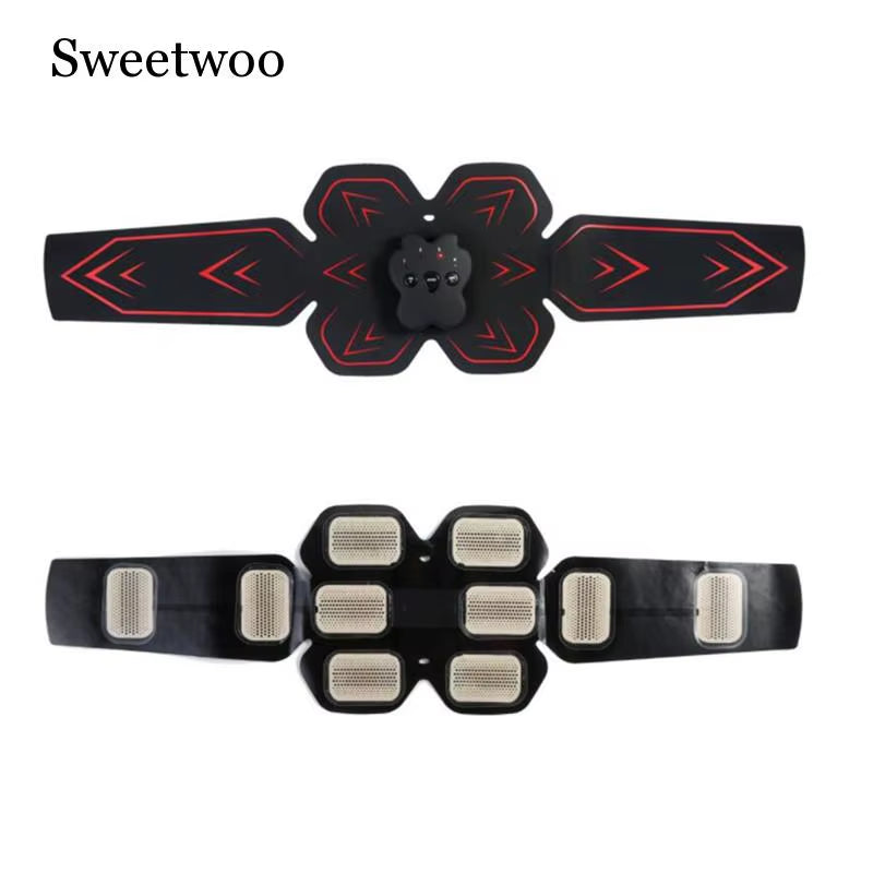 Smart EMS Press Trainer Electric Muscle Simulator Massage Abdominal Muscle Sports Academy Gym Home Exercise Fitness Body Machin
