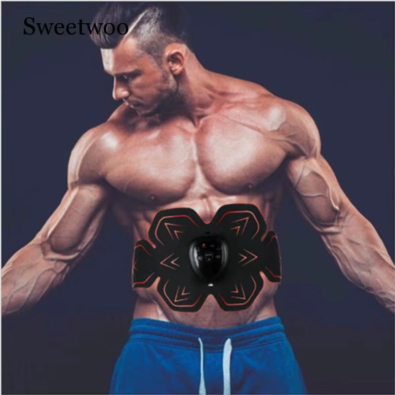 Smart EMS Press Trainer Electric Muscle Simulator Massage Abdominal Muscle Sports Academy Gym Home Exercise Fitness Body Machin